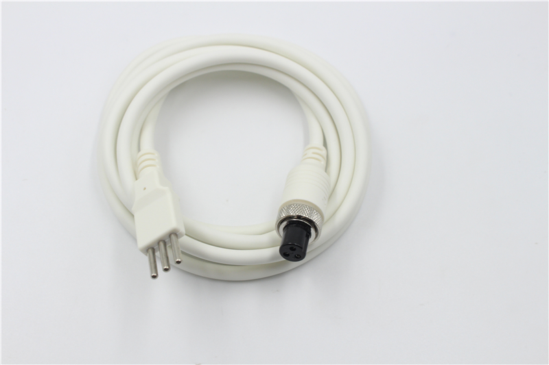 Medical lead wire 3pin M12 cable assembly