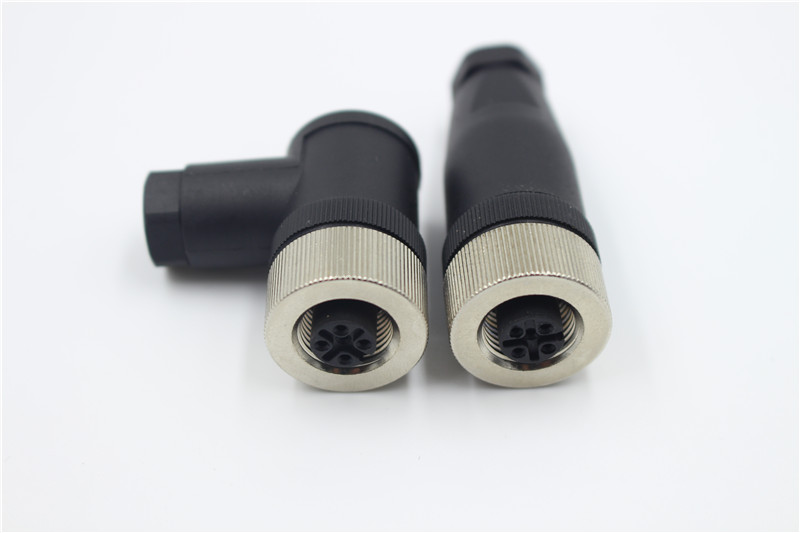 M12 connectors plastic screw install