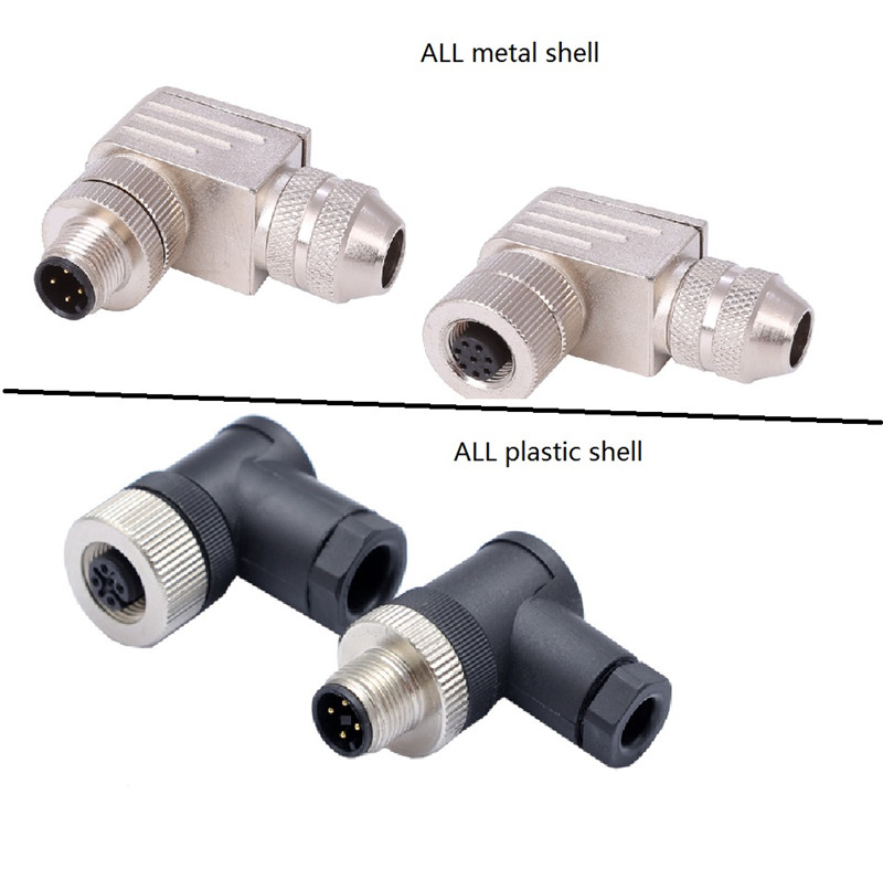 M12 connectors plastic screw install