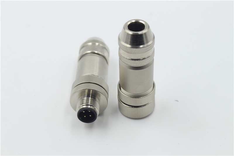 M12-Connectors 全金属4pin连接器IP68