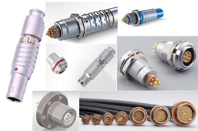 push pull metal and plastic connector 0B 1B 2B 3B