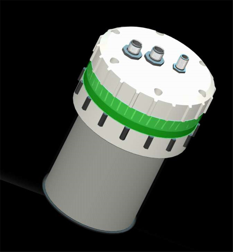M12 connectors sensor box IP69K box