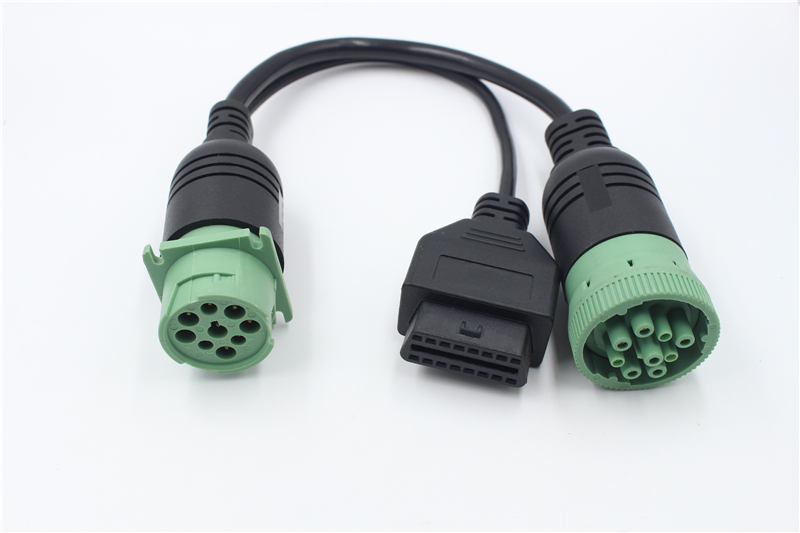 Diagnosis wire plug test cable plug connection wire one split two four