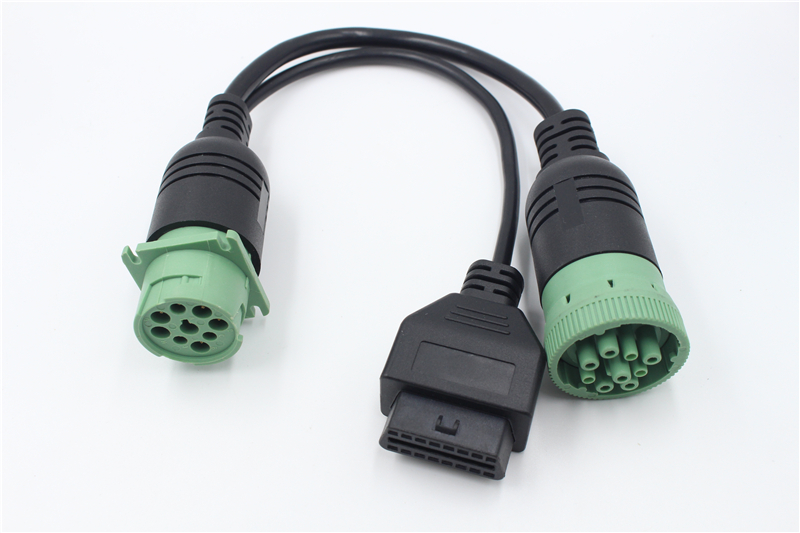 Diagnosis wire plug test cable plug connection wire one split two four