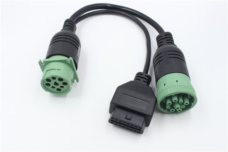 Diagnosis wire plug test cable plug connection wire one split two four