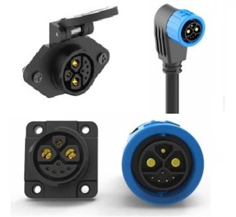 Electric power connector battery pack connector 45A