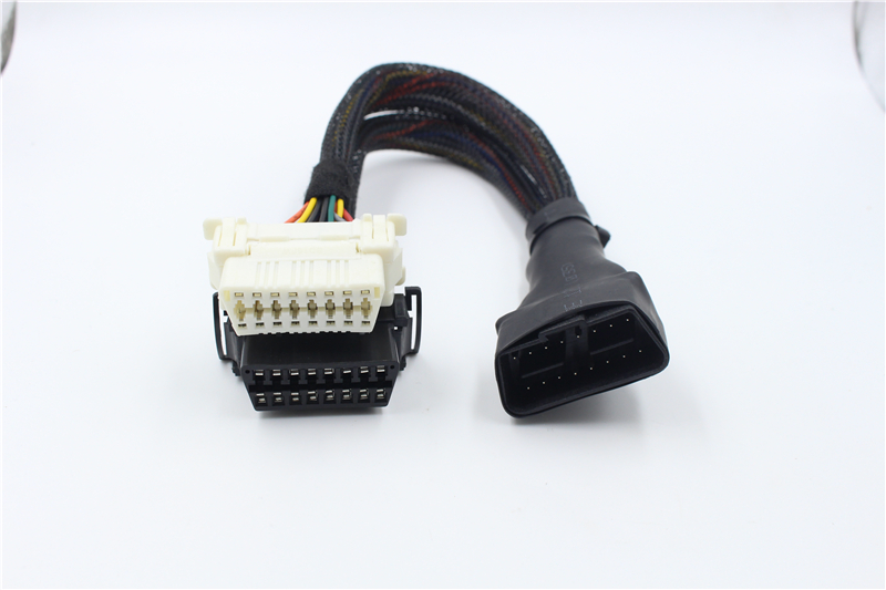 OBD2 extension wire 1 out 2 interface wire on board computer OBD cable