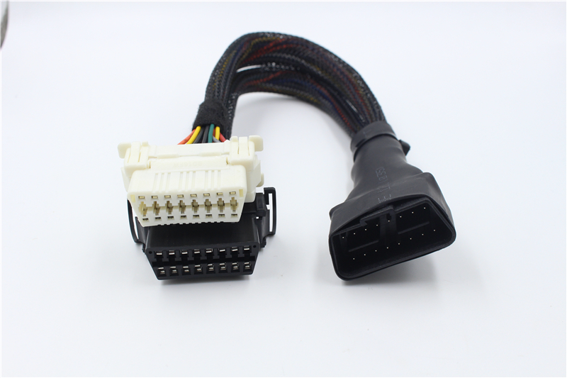 OBD2 extension wire 1 out 2 interface wire on board computer OBD cable