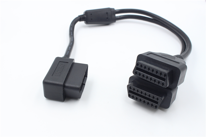 Automotive Vehicle OBD 2 diagnostic wire data cable assembly
