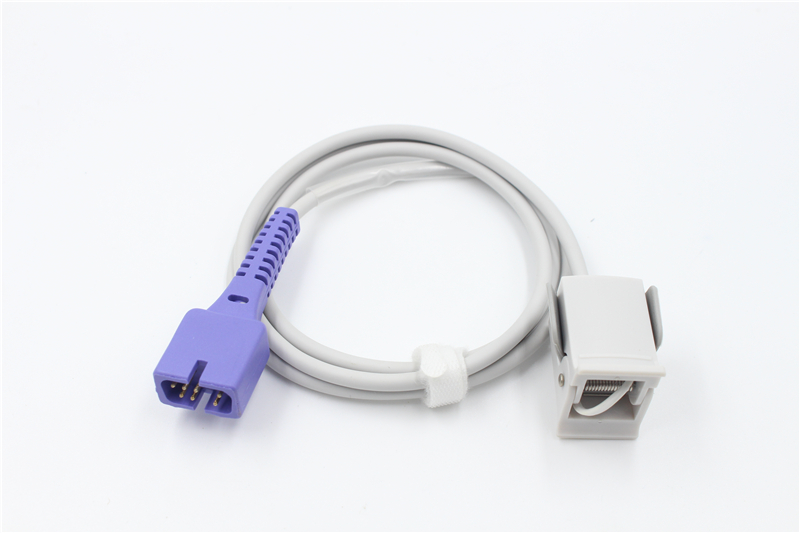 Medical equipment custody lead wire finger pulse clip hand cable