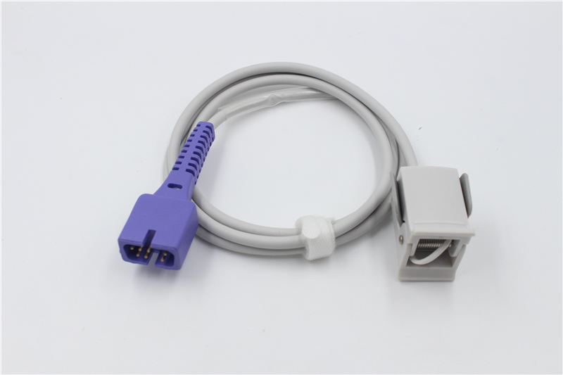 Medical equipment custody lead wire finger pulse clip hand cable