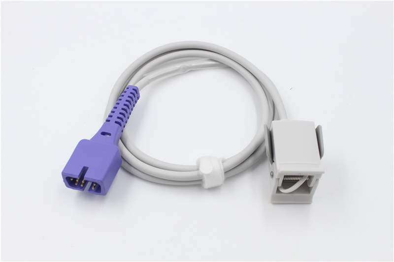 Medical equipment custody lead wire finger pulse clip hand cable