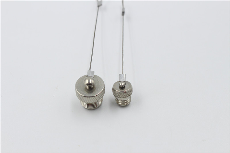 M12 connector metal waterproof male female cap