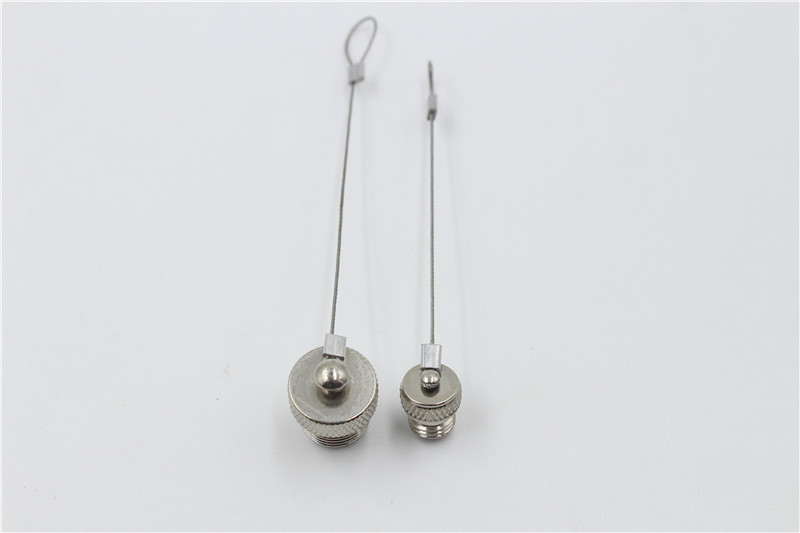 M12 connector metal waterproof male female cap