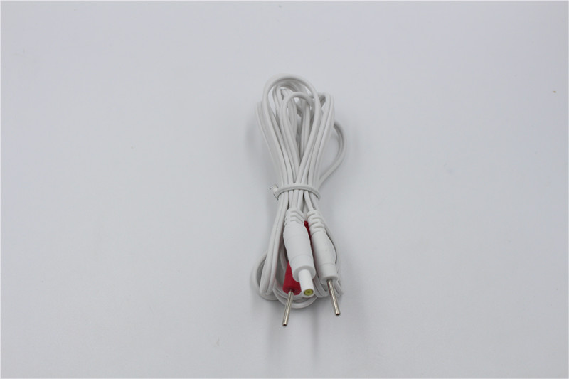 Medical lead wire pin connector cable assembly
