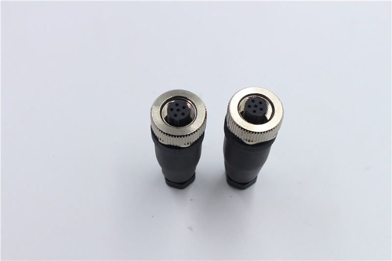 M12 B type 5pin connector B code female connector