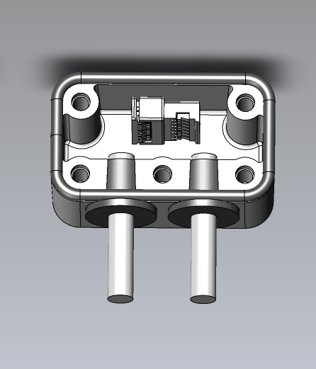 7pin circular connecter for waterproof box assembly