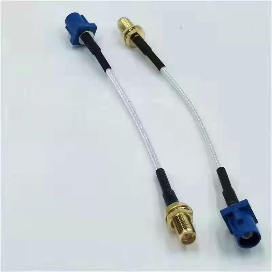RF hybrid quick lock connector Fiber coaxial RF hybrid quick lock connector