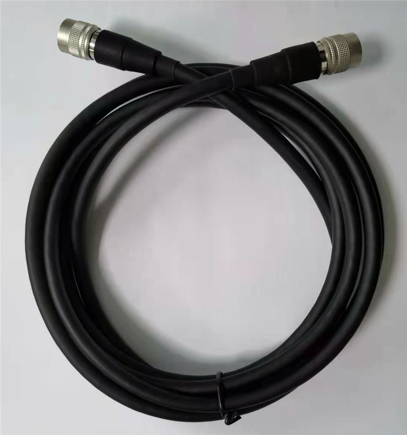 HRC PUSH PULL 8PIN MALE AND FEMALE CABLE ASSEMBLY