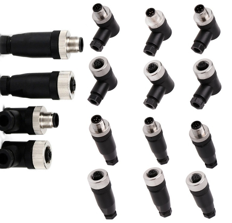 M12 connector for terminal assembly connector