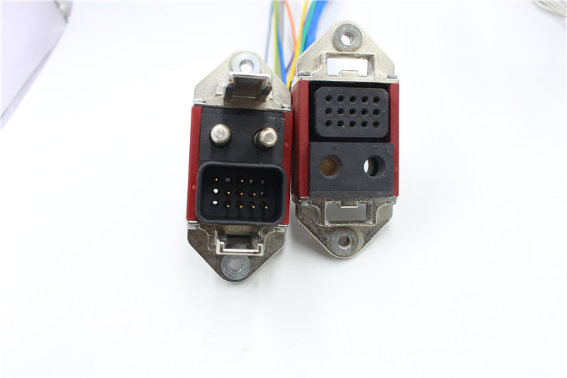 Hybrid Power 80A and signal 5A connector 2+16pins