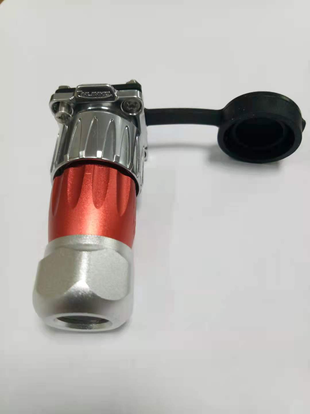 Industrial 15A-4 core metal waterproof IP68 connector