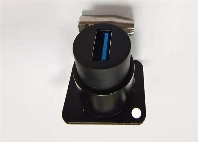 USB connector device panel input conversion data interface connector