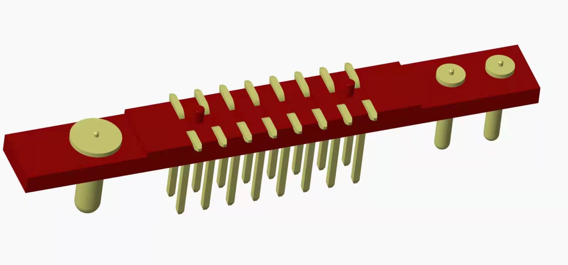 PCBA connector 3 power supply 16 signal PCB connector