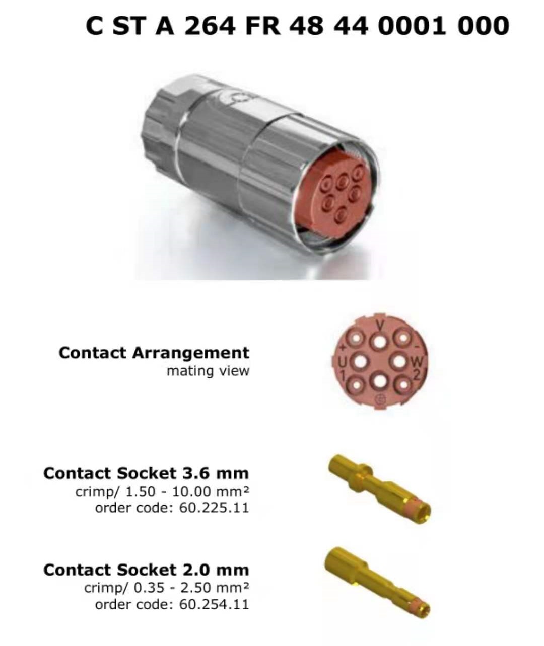 M40 intercontact 4844000100 connector