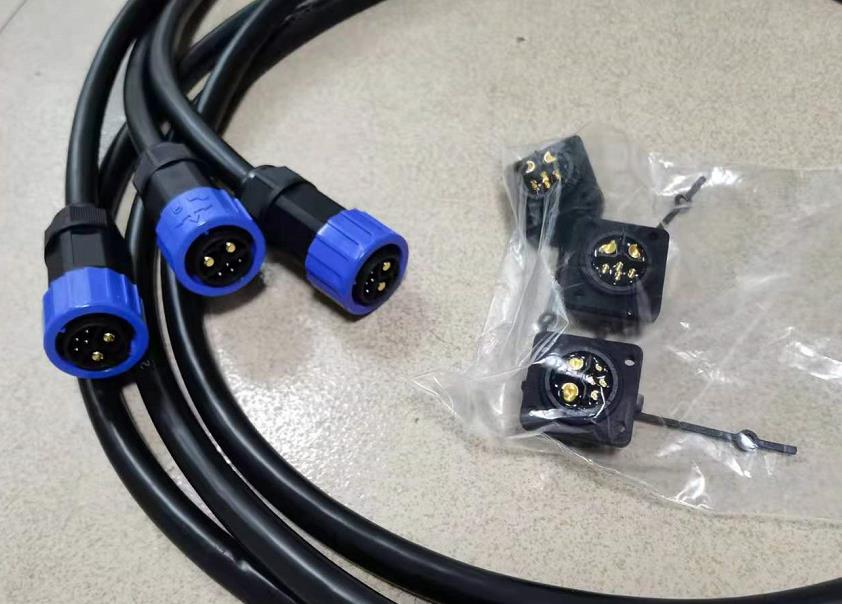 2+4 Electric vehicle battery pack Waterproof IP67 connector