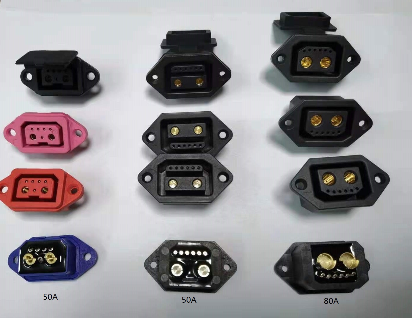battery pack 2.4 connector 50A-80A Rated current