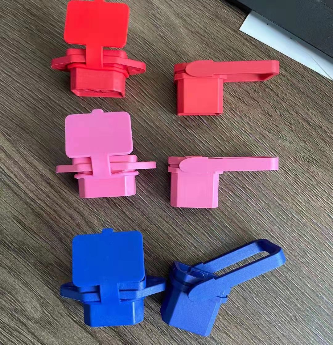 battery connector for 2+4 red blue pink colour connector