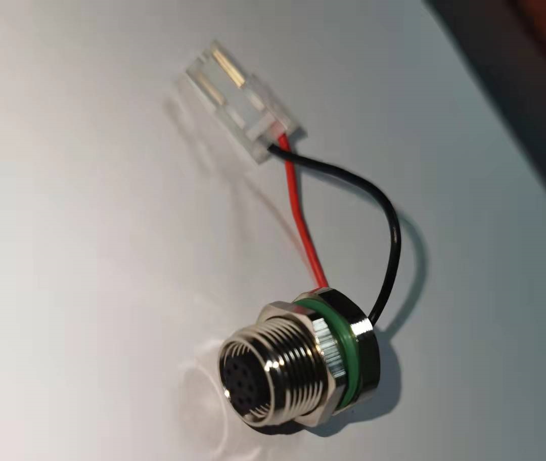 M12 connector female connector 8pin power control connector