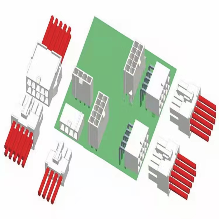 PCB insert wire to board connector