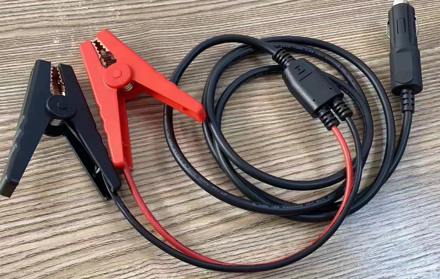 Battery charging wire energy storage package parallel extension cable connector