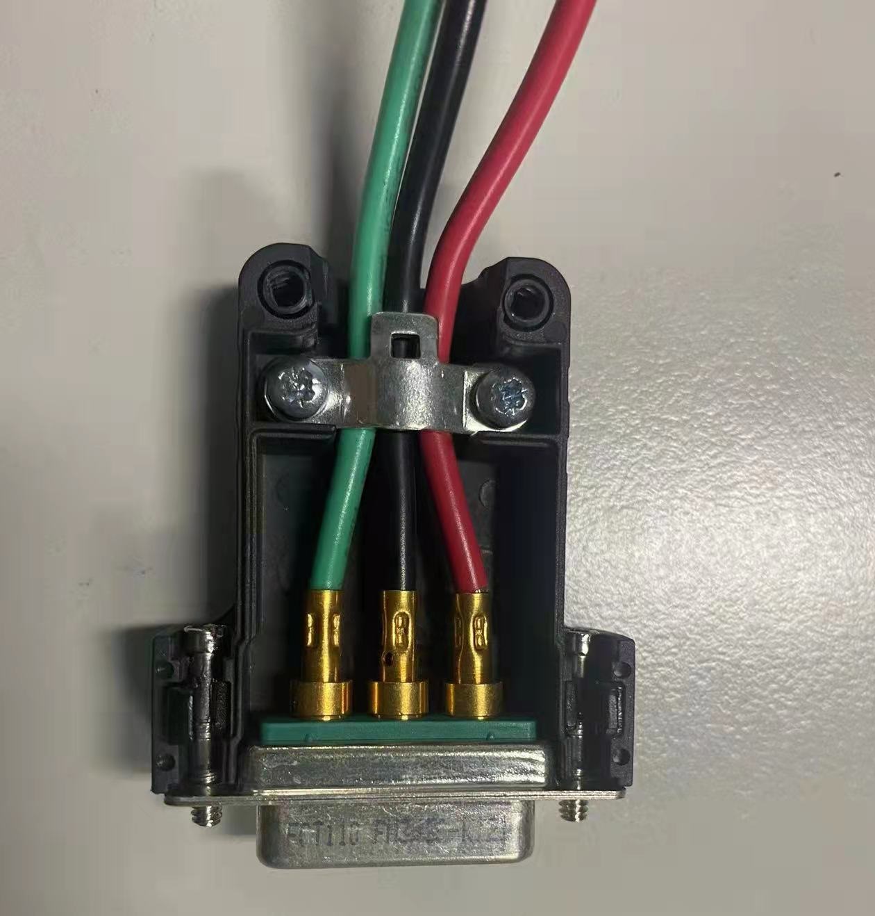 20A 3pin female connector D-SUB connector