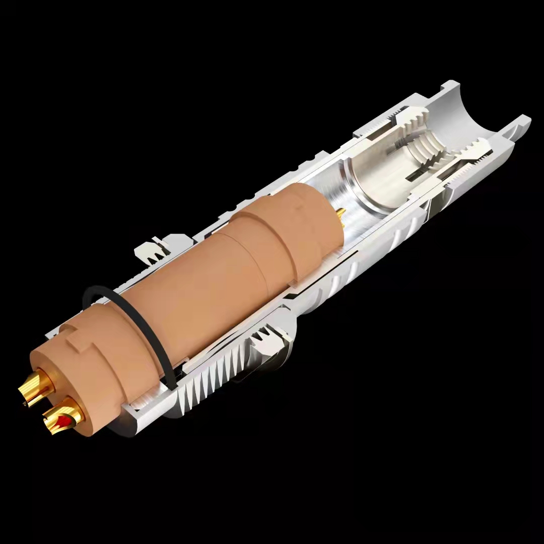push pull 0B connector 2pins panel mounting plug connector