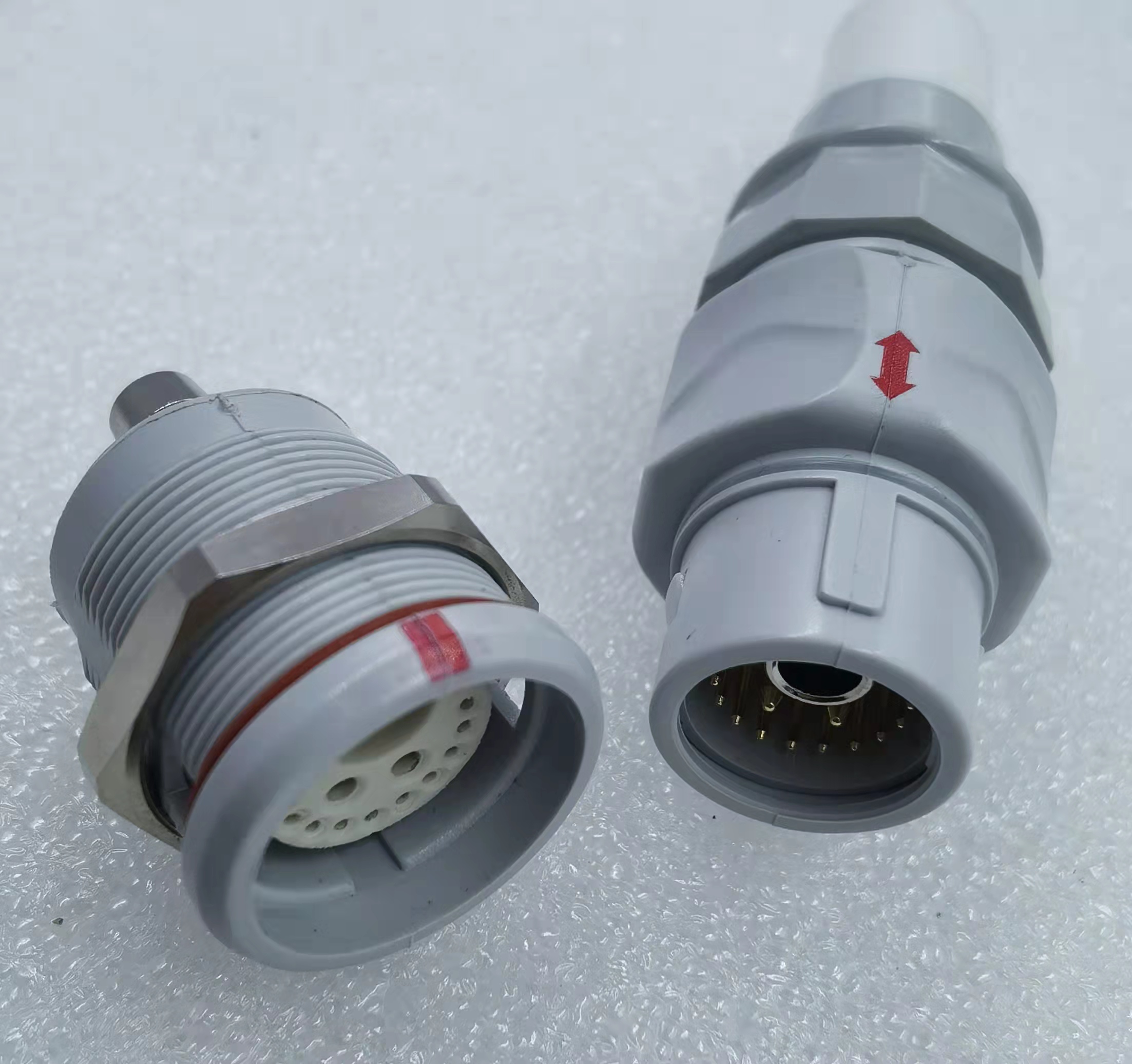 Medical hybrid connector Waterproof power signal data output cable 1+2+13