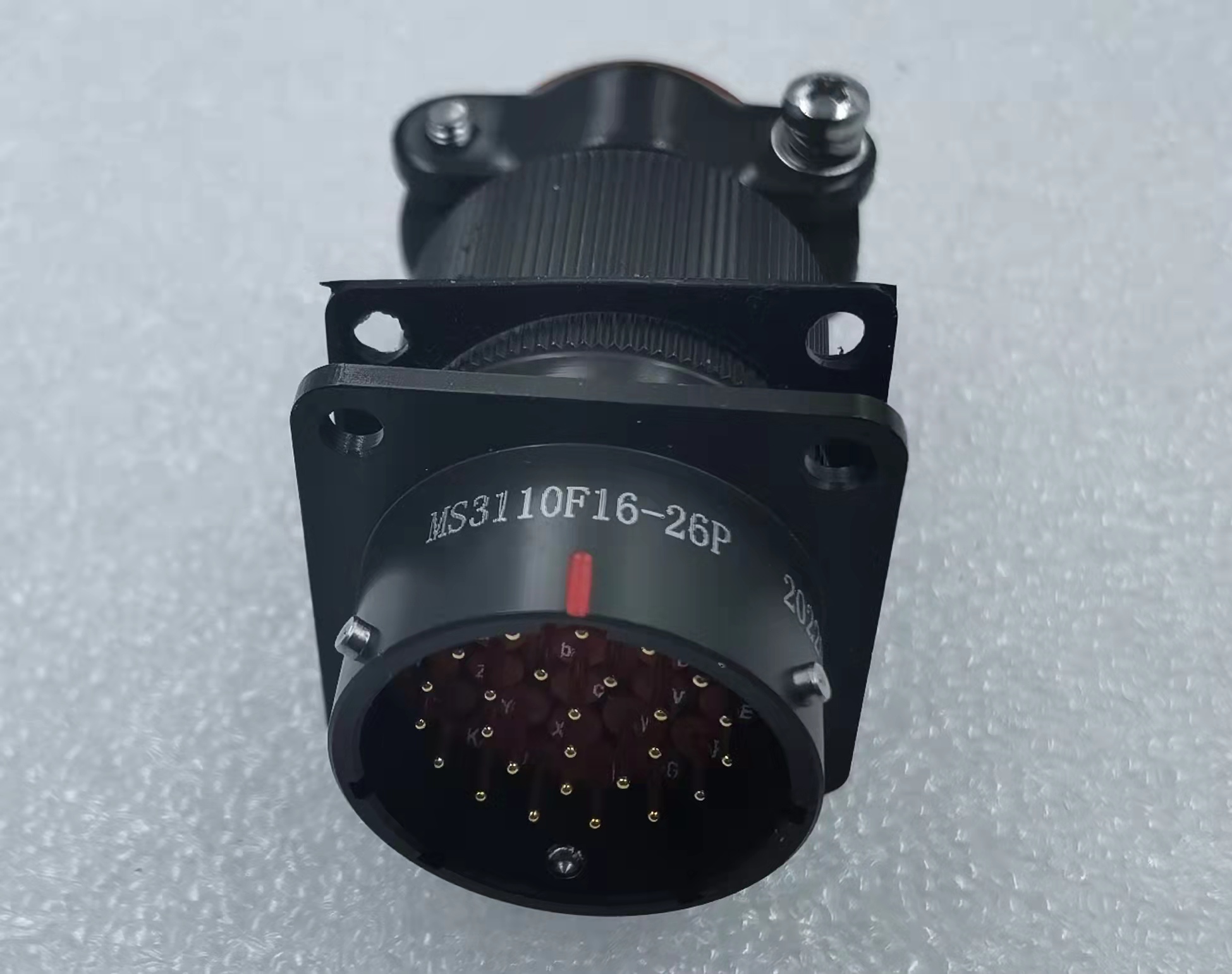MS3110F16-26P metal waterproof  IP68 connectors Military male connector