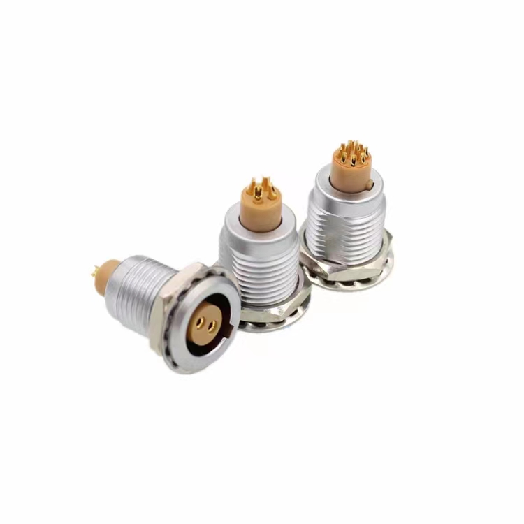 Metal push-pull connector Lemo connector for medical equipment