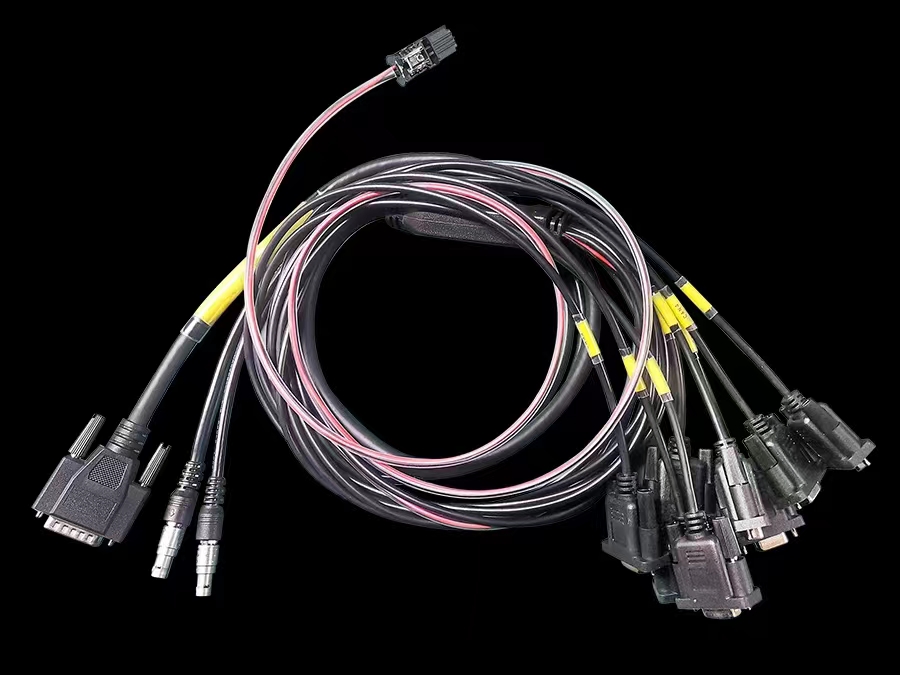 Medical cable multi data mixed signal channel precision instrument