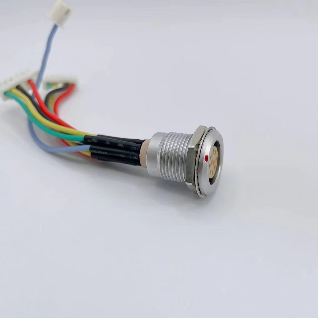 Metal 10PIN panel installation push-pull industrial connector