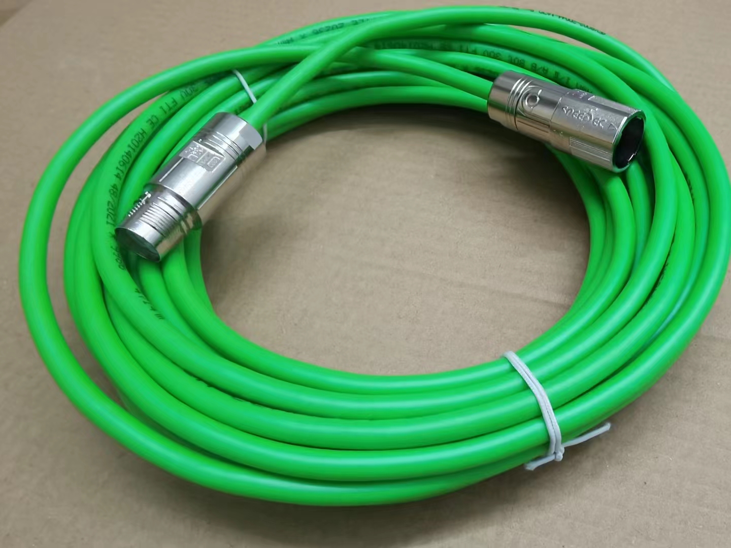 M23 cable connector Motor power and signal hybrid cable for