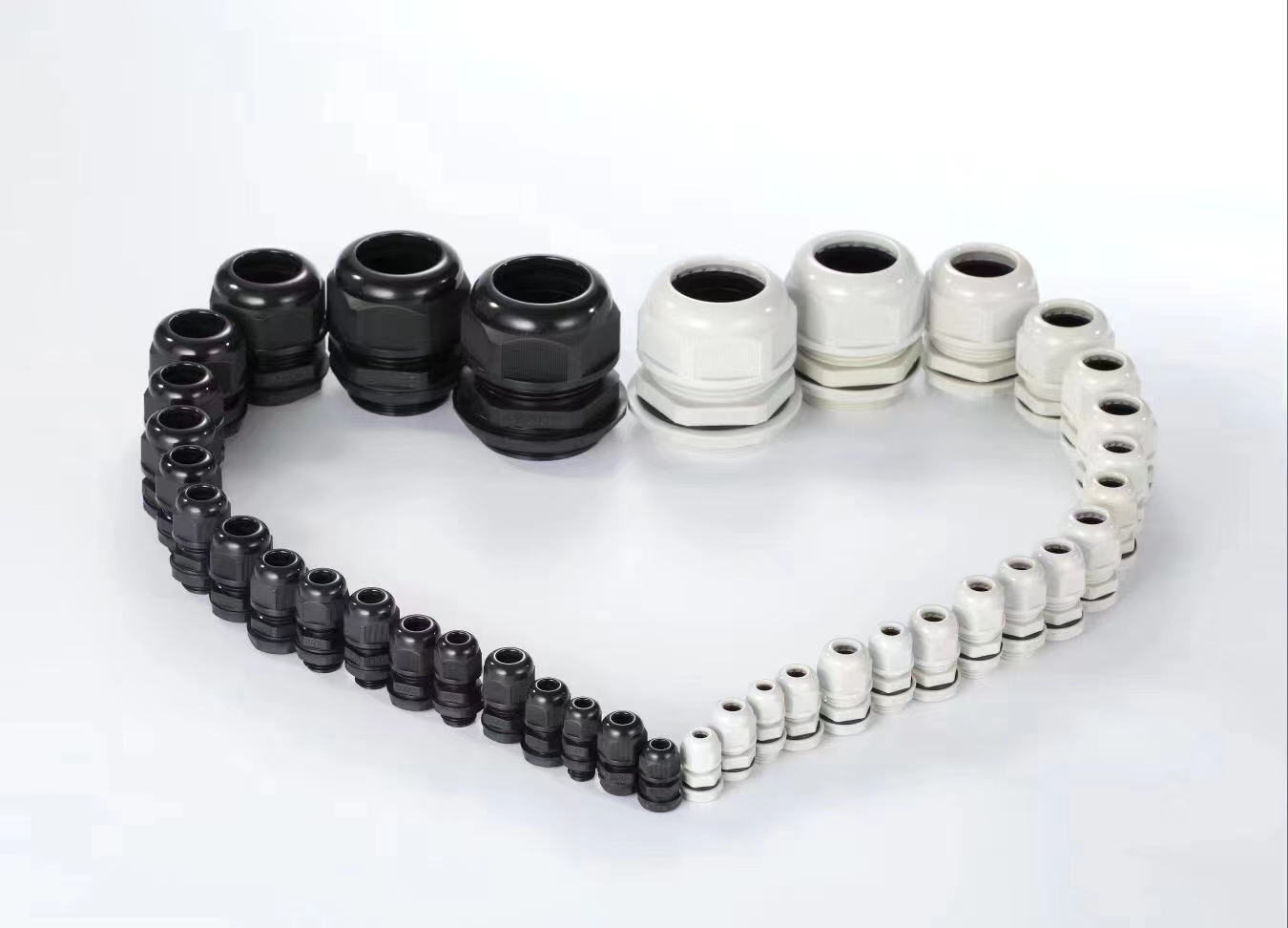 Waterproof  IP68 gland connector cable nylon high temperature raw material